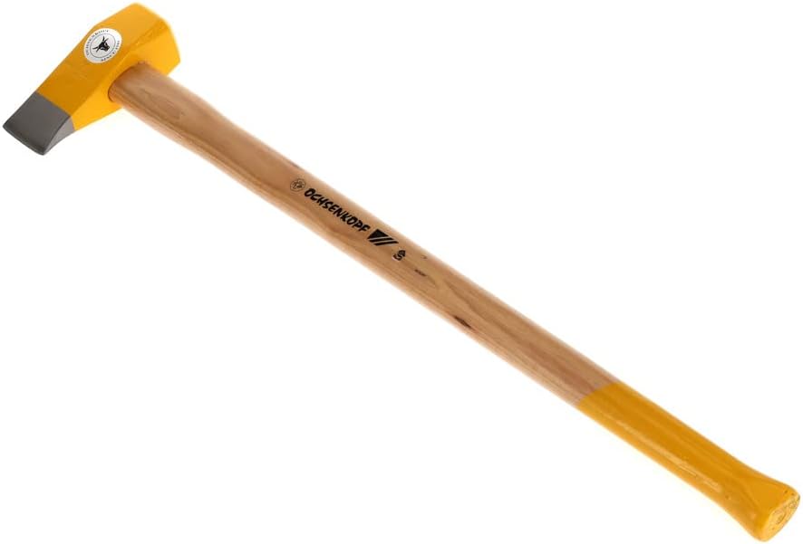 Detalle 2 de Ochsenkopf OX 35 H-3009 – młotek rozłupujący, głowica 3 kg, trzonek hikorowy
