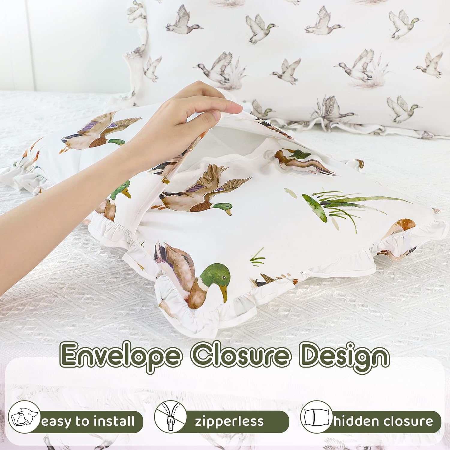 Detalle de CARUILI Toddler Pillowcase 13 x 18 Inches