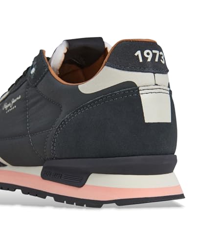 Thumbnail 3 de Pepe Jeans Zapatillas piel Brit Prints negro