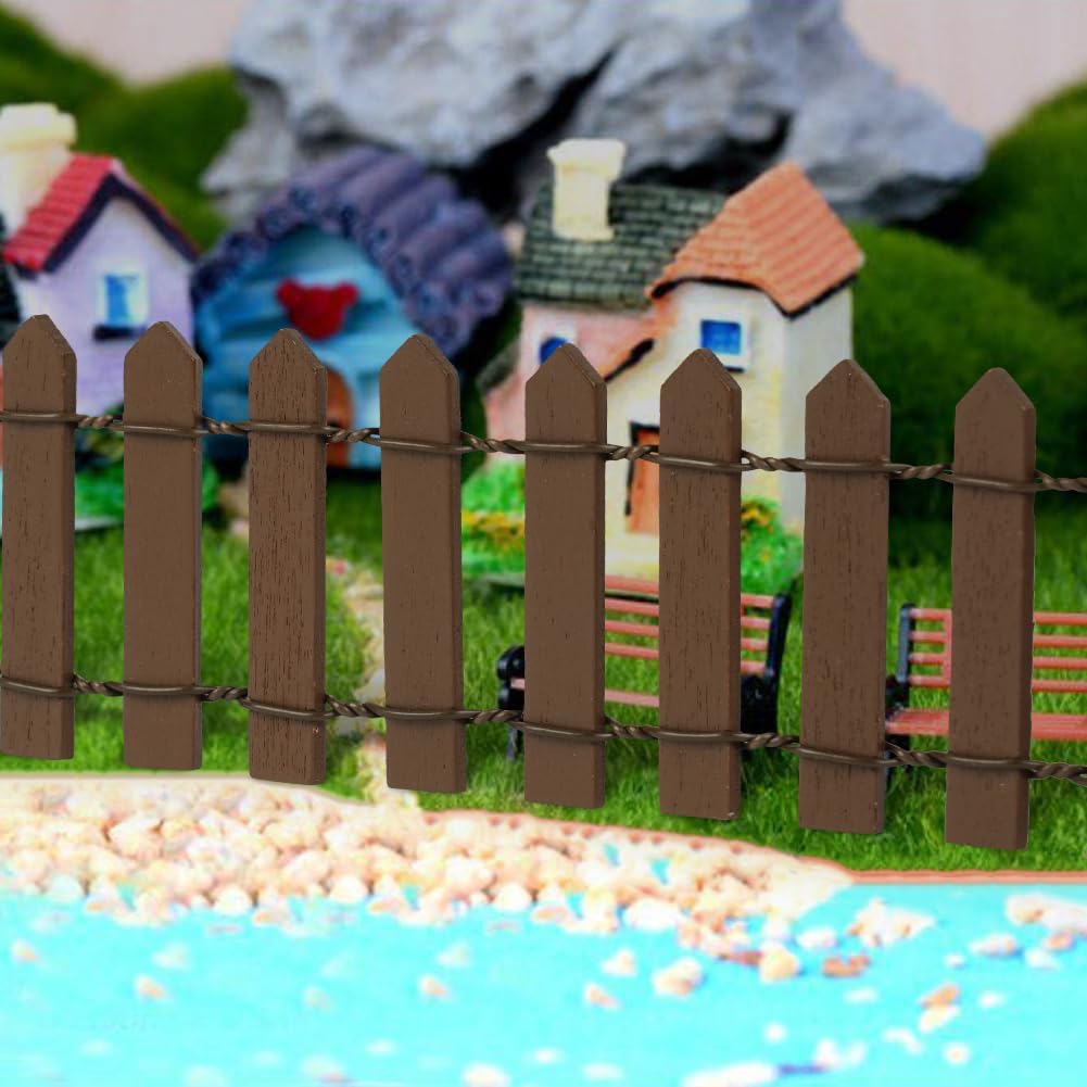 Thumbnail 4 de Aolso clôture jardin bois blanc 90x5 cm