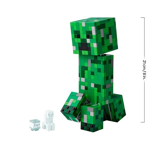 Thumbnail 8 de LEGO Minecraft Creeper: Action Figure snodabile con scomparto segreto e TNT (21276)
