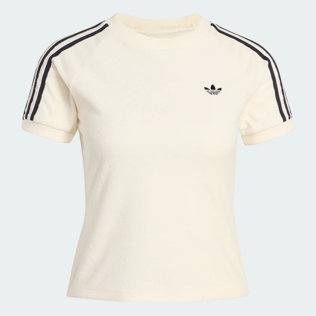 Detalle de Camiseta de Rizo Cali de Adidas – Blanco