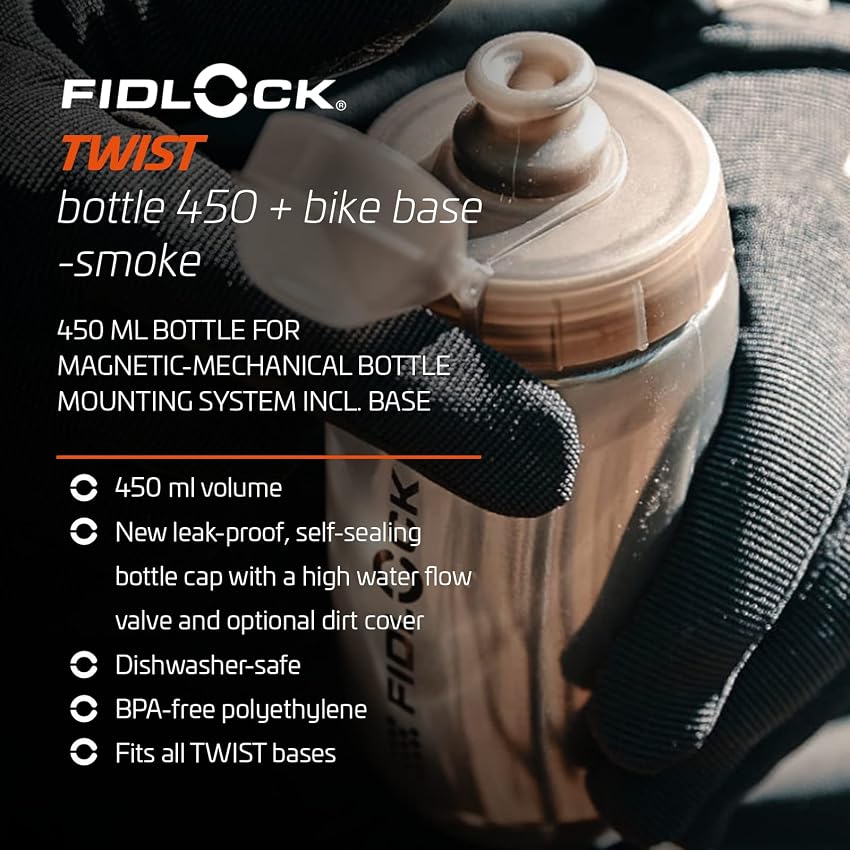 Detalle de Fidlock Bottle 450 portabidón bicicleta 590 ml MTB