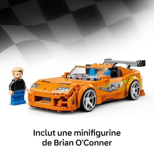 Detalle de LEGO Speed Champions Toyota Supra MK4 de Fast & Furious – Maquette avec Brian O’Conner (77260)