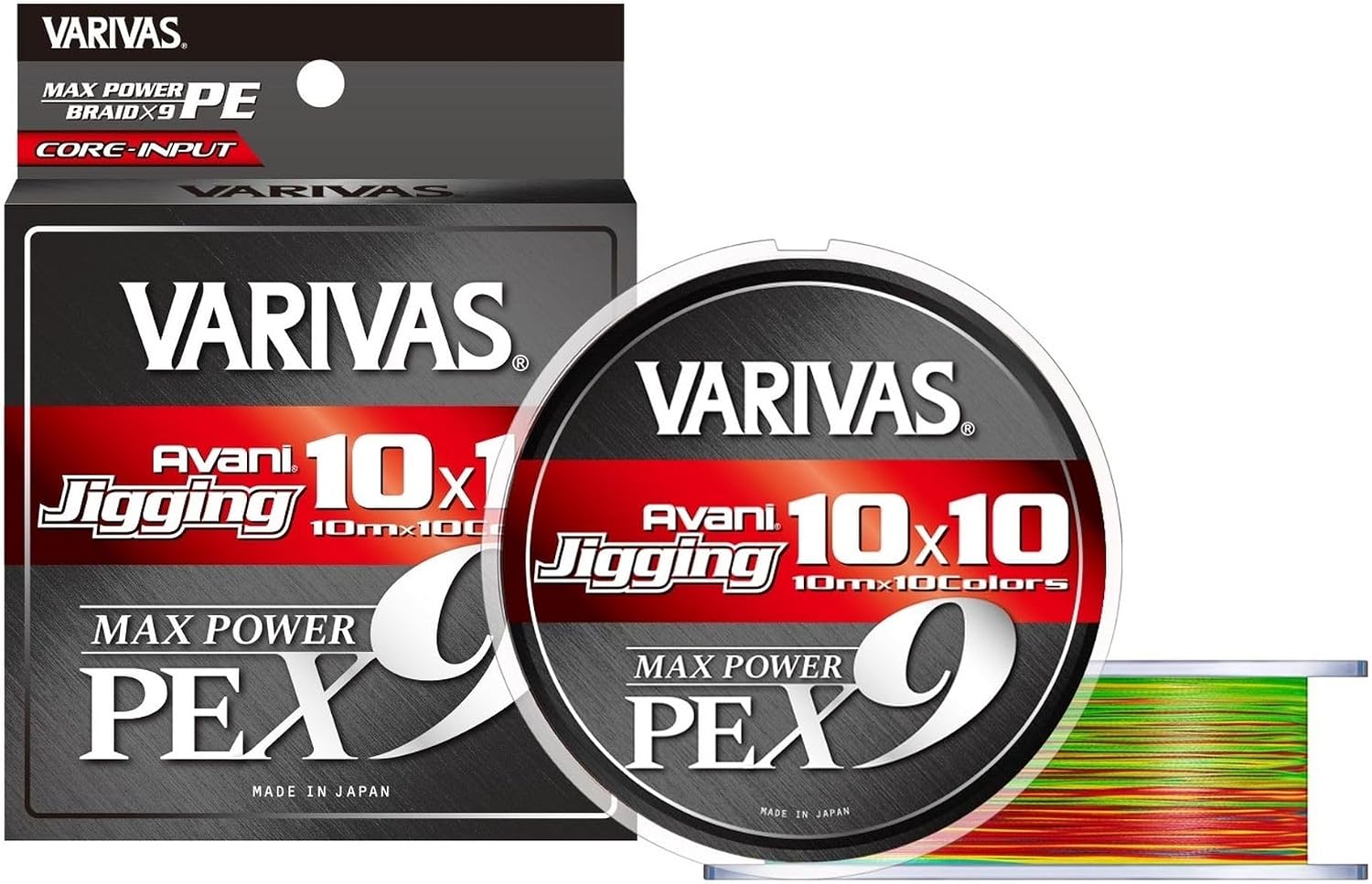 Detalle de バリバス アバニ ジギング10×10 マックスパワーPE X9 9本撚りPEライン 200m・0.6号