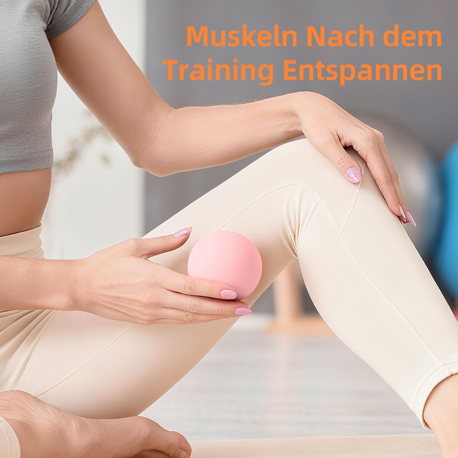 Thumbnail 2 de Massage Lacrosse Ball Plantarfasziitis rosa