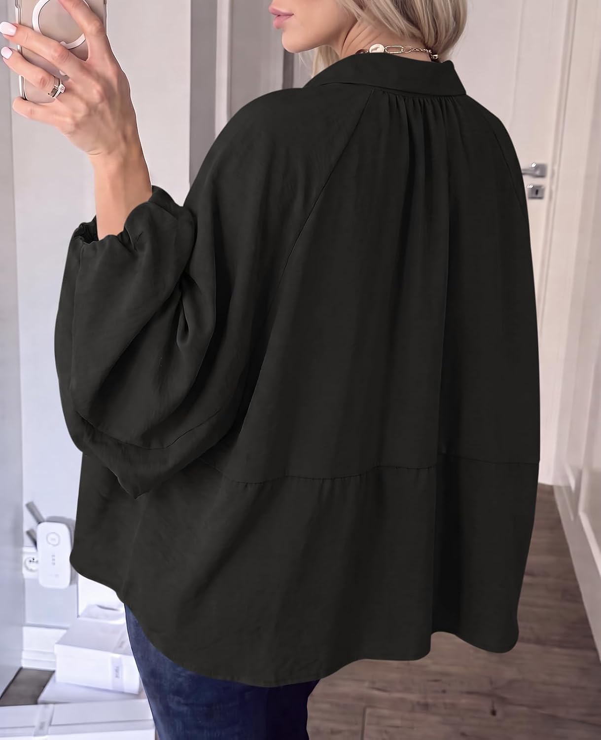 Thumbnail 2 de Tankaneo Women's Bomber Jacket, Oversized