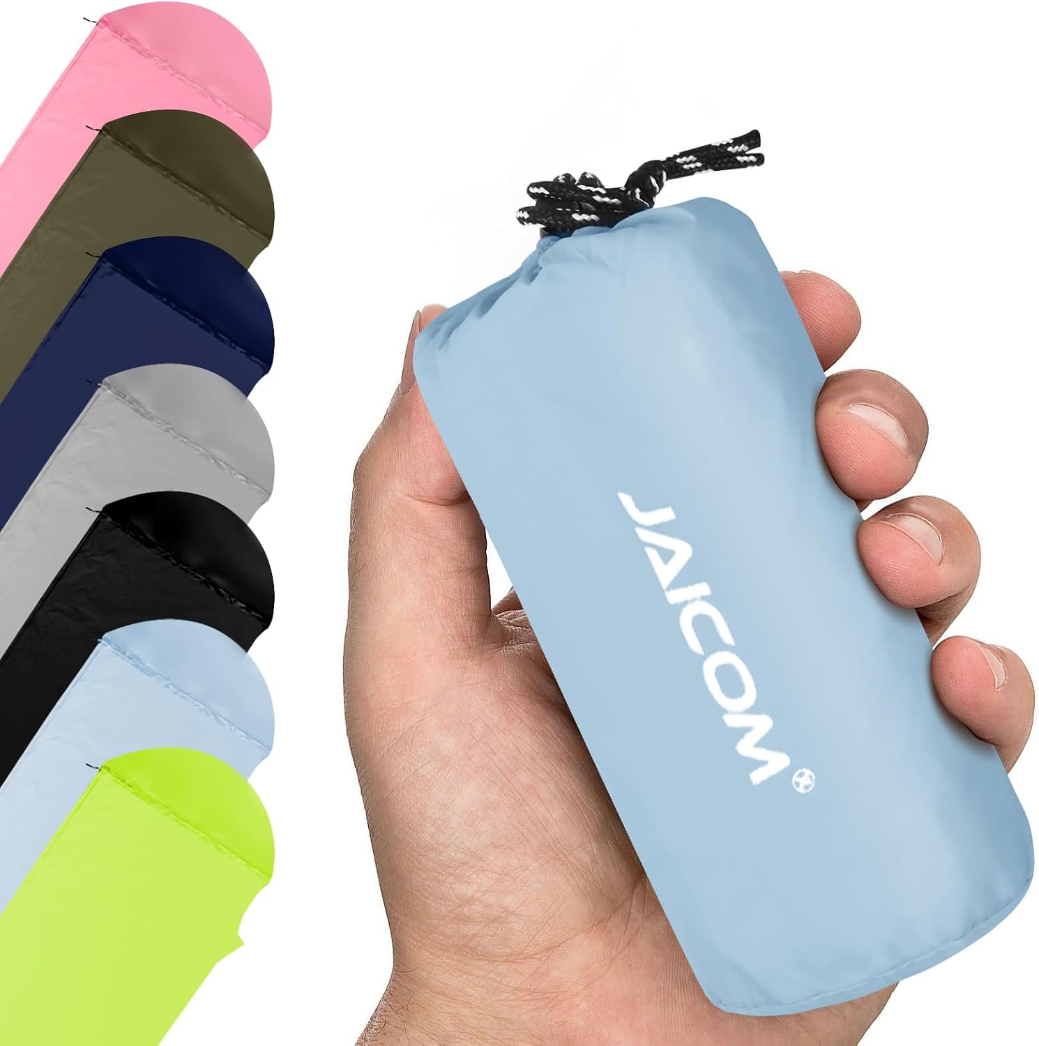 JAICOM Sleeping Bag Liner – Ultralight, Soft Travel Sheet for Adults