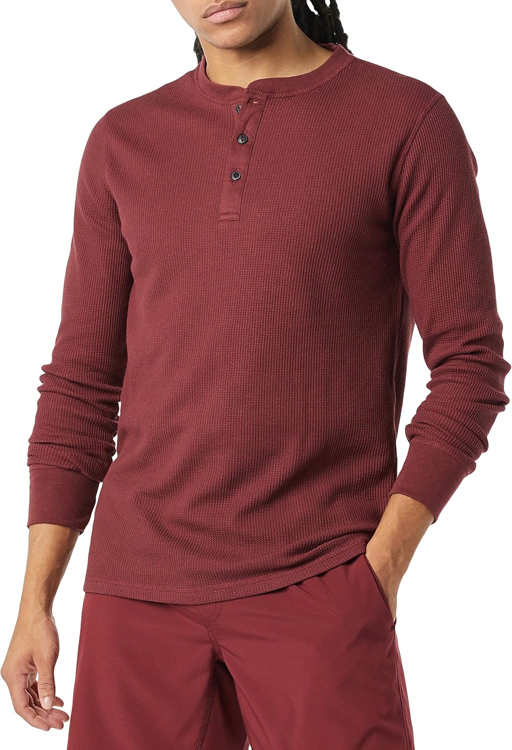 Thumbnail 6 de Amazon Essentials Waffel-Henley 73,7 cm