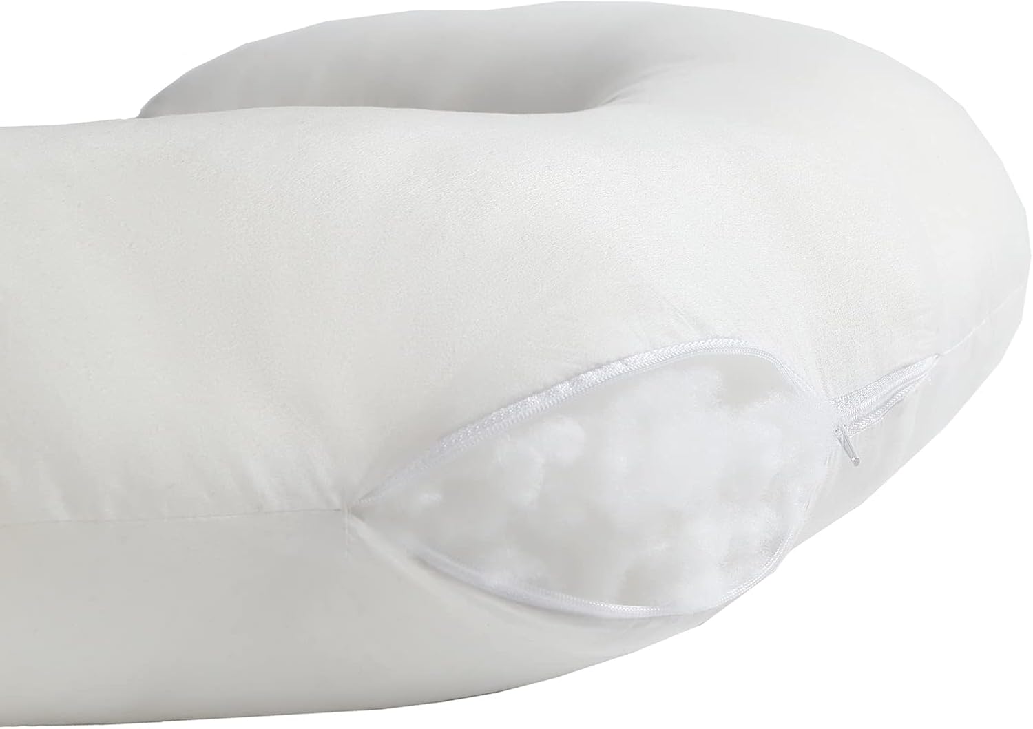 Detalle de QUENESS BABY Nursing Pillow with Removable Cover and 7D PP Fiber Fill