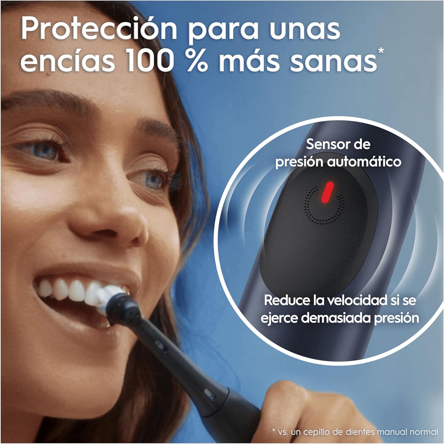 Detalle 2 de Oral-B iO 2 Azul Mar cepillo eléctrico