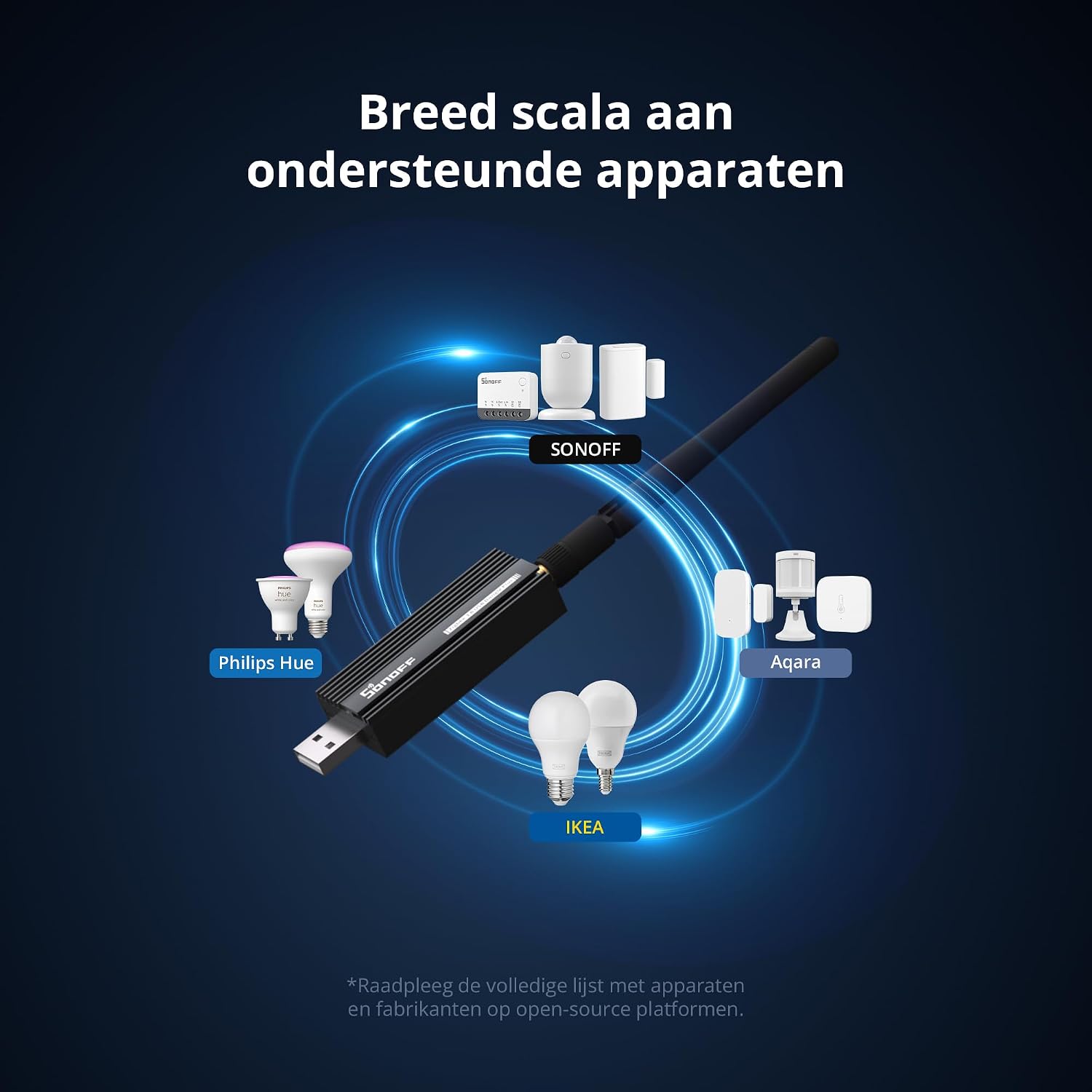 Thumbnail 3 de SONOFF Zigbee 3.0 USB Dongle Plus Zigbee‑Stick