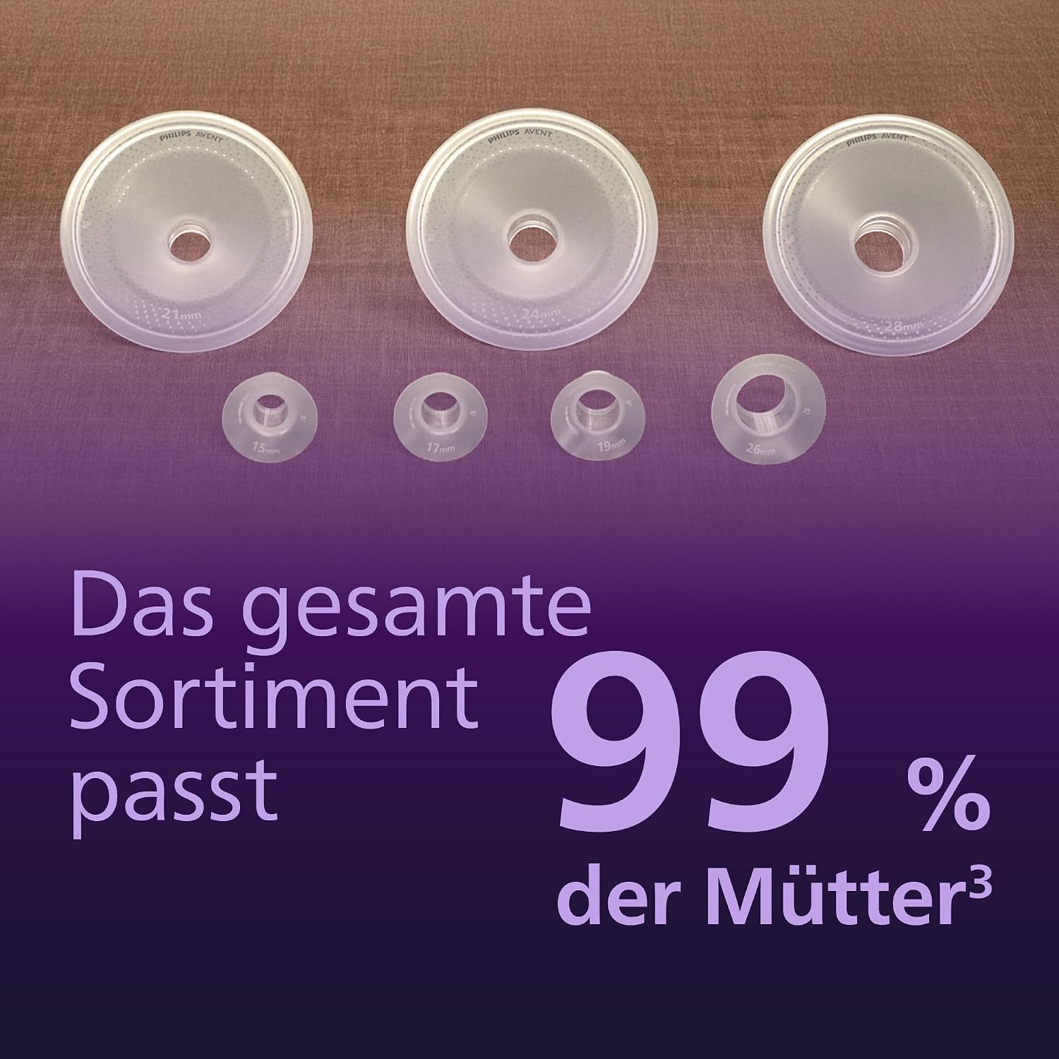 Thumbnail 6 de Philips AVENT Hands-Free-Milchpumpen-Starter-Set SCD553/11 – Krankenhausqualität zum Mitnehmen