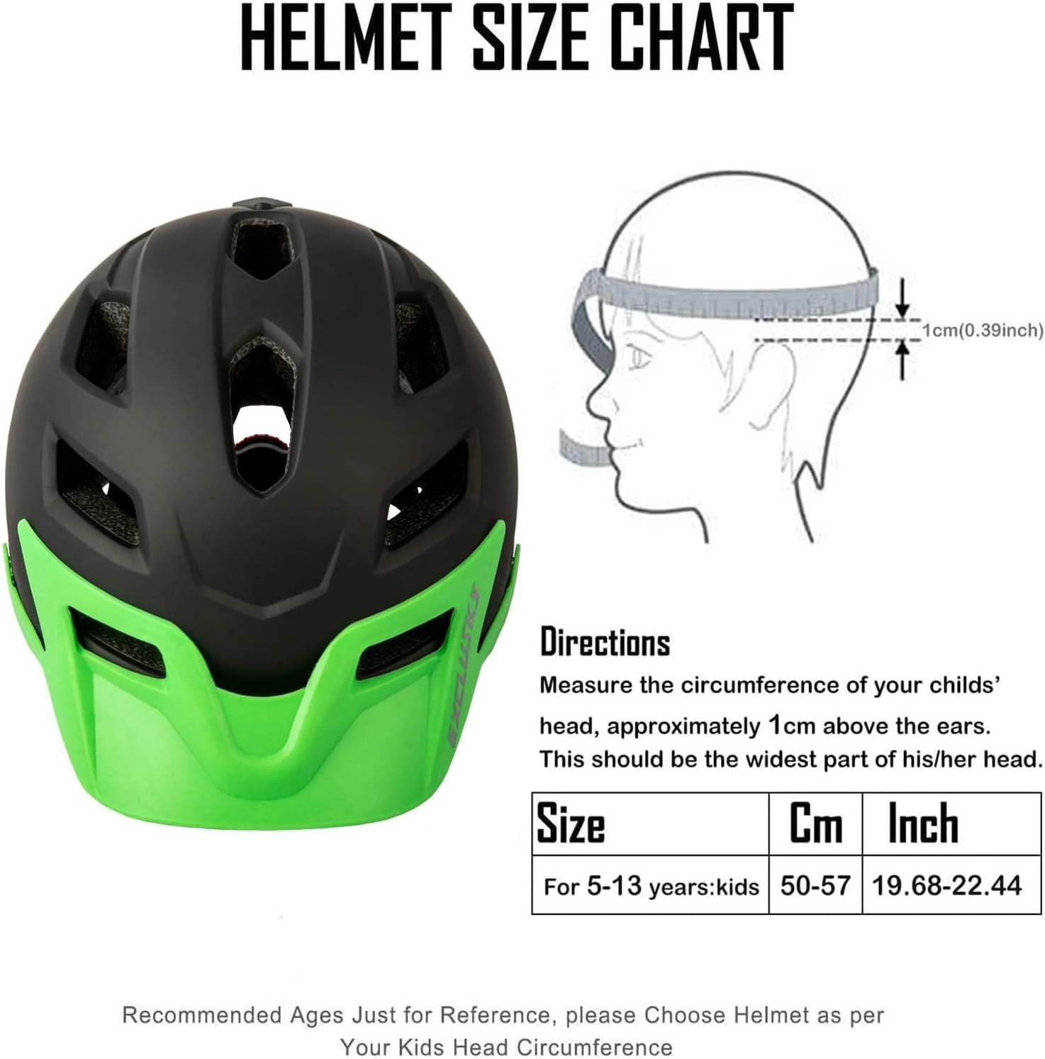 Thumbnail 1 de Exclusky Kids Bike Helmet 50-57cm