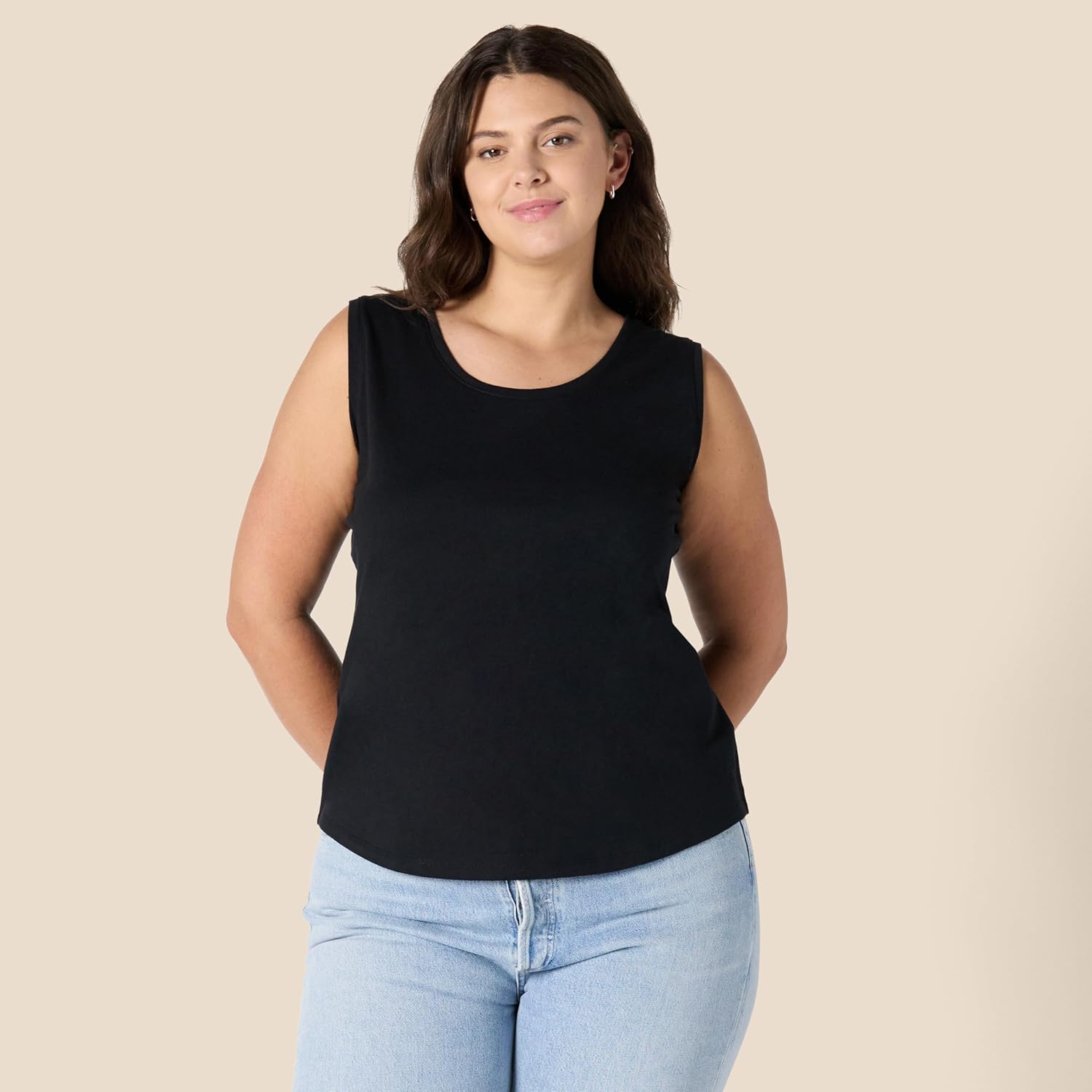 Thumbnail 5 de Amazon Essentials Women’s Regular-Fit 100% Cotton Sleeveless Tank Top