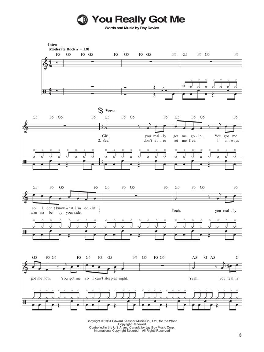Detalle 2 de FastTrack Drums Songbook 1, Level 1 Sheet Music with Online Audio