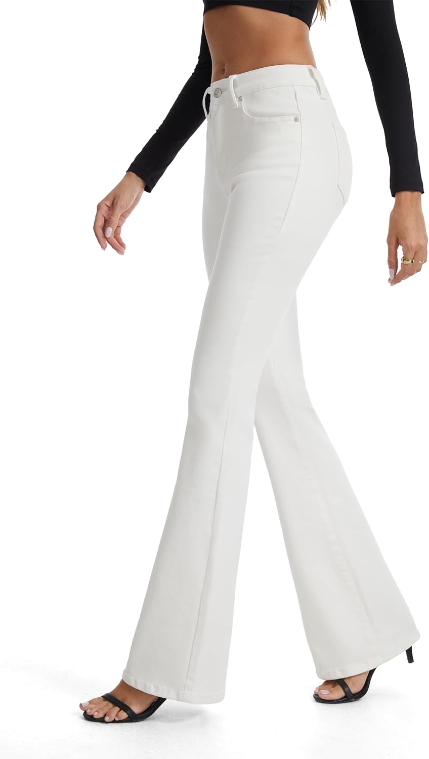 Detalle 2 de FLYING BANANA Women's Denim Bootcut Jeans