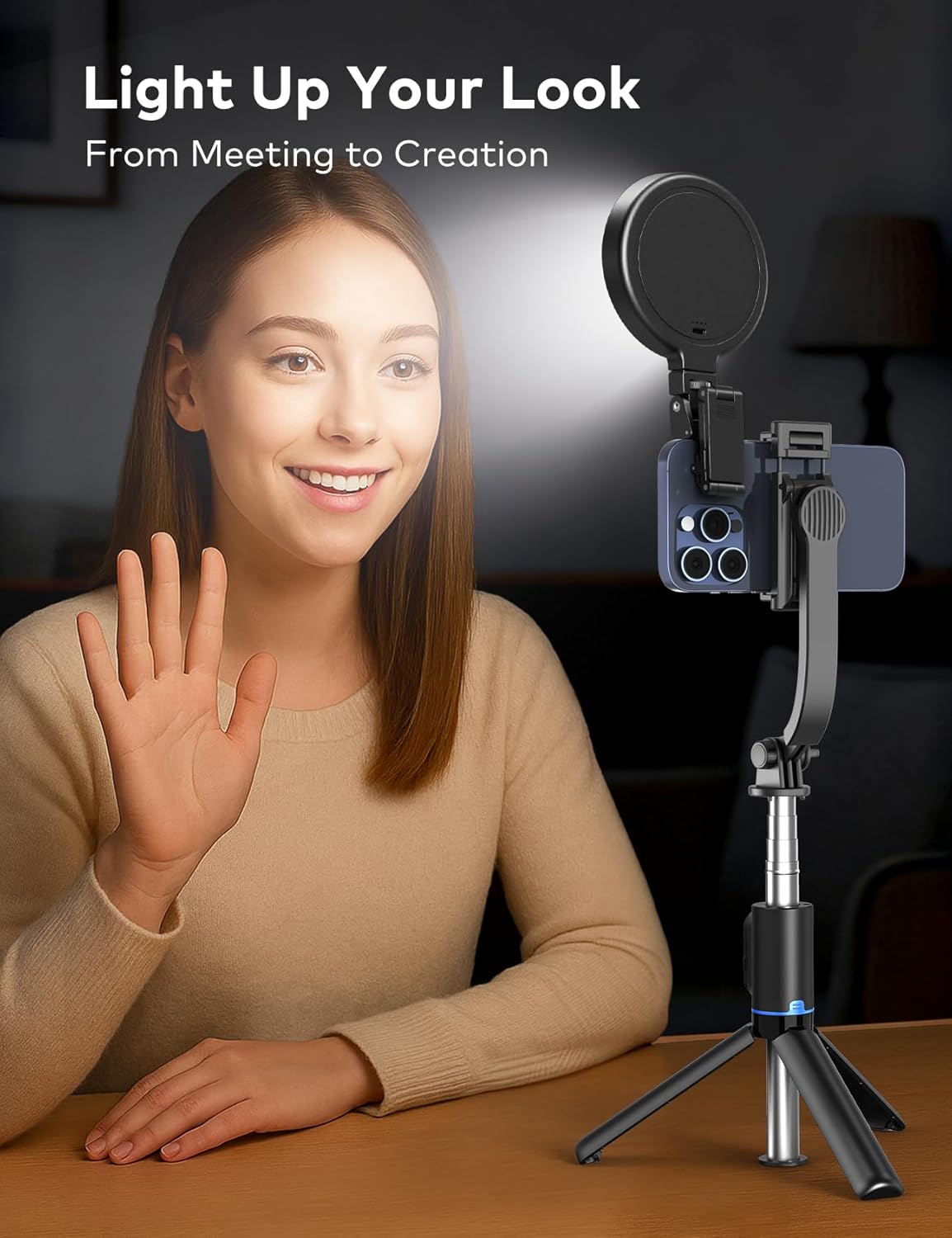Thumbnail 5 de Portable Selfie Light 4 Inch for Laptop