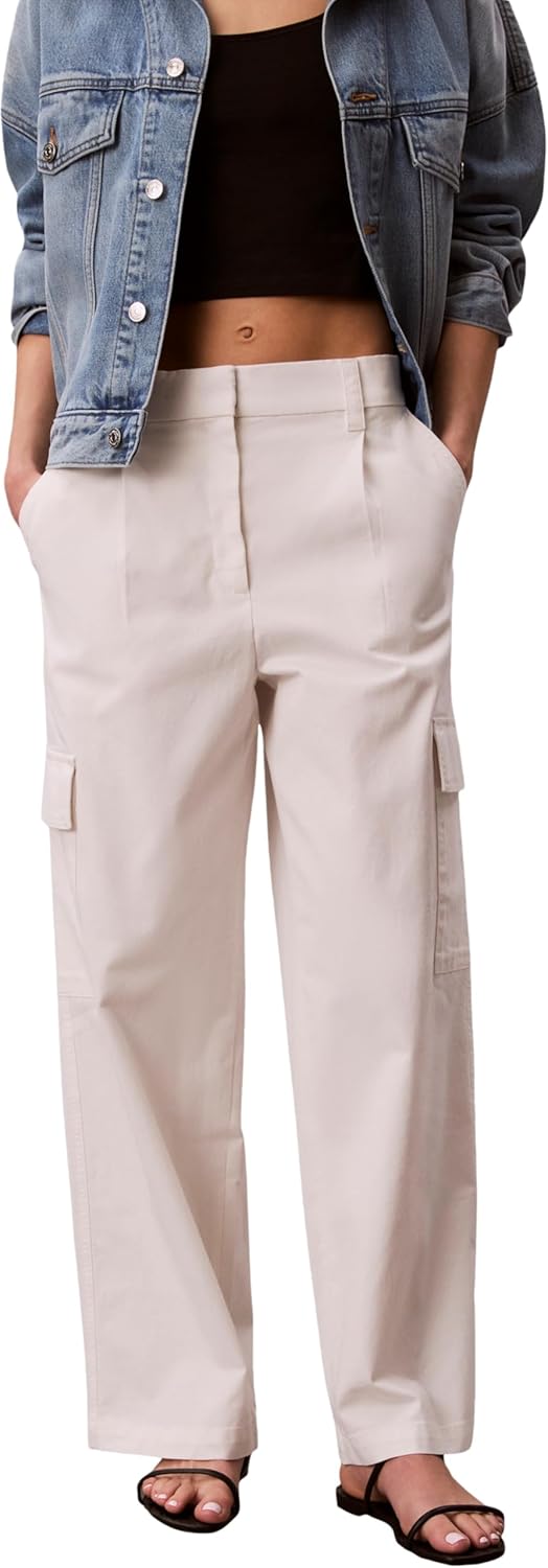 Thumbnail 6 de Calvin Klein Cotton Ewaist Cargo Pant LV047F623G – Pantaloni casual da donna