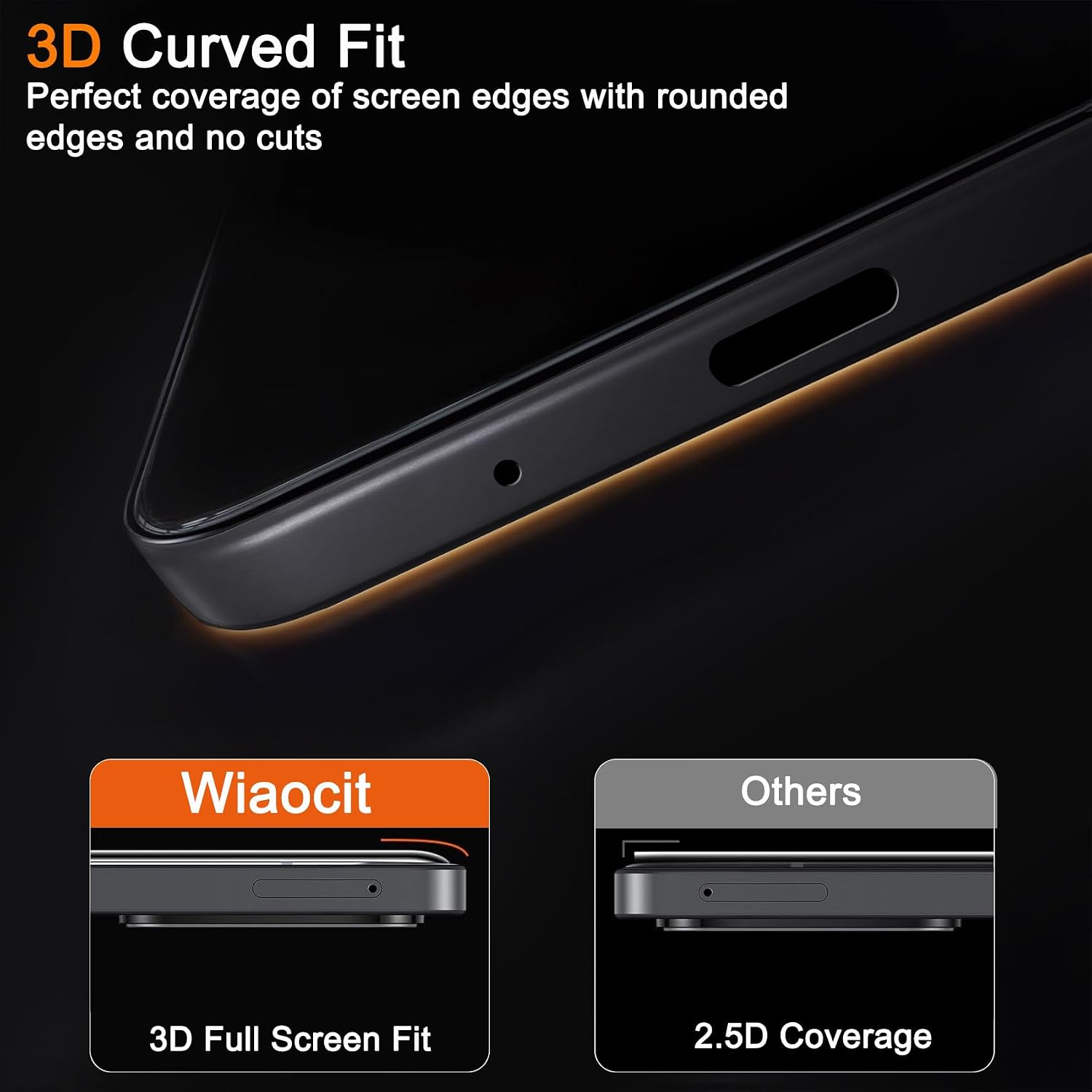 Thumbnail 4 de Wiaocit 3 Pack Screen Protector for Galaxy A17 5G