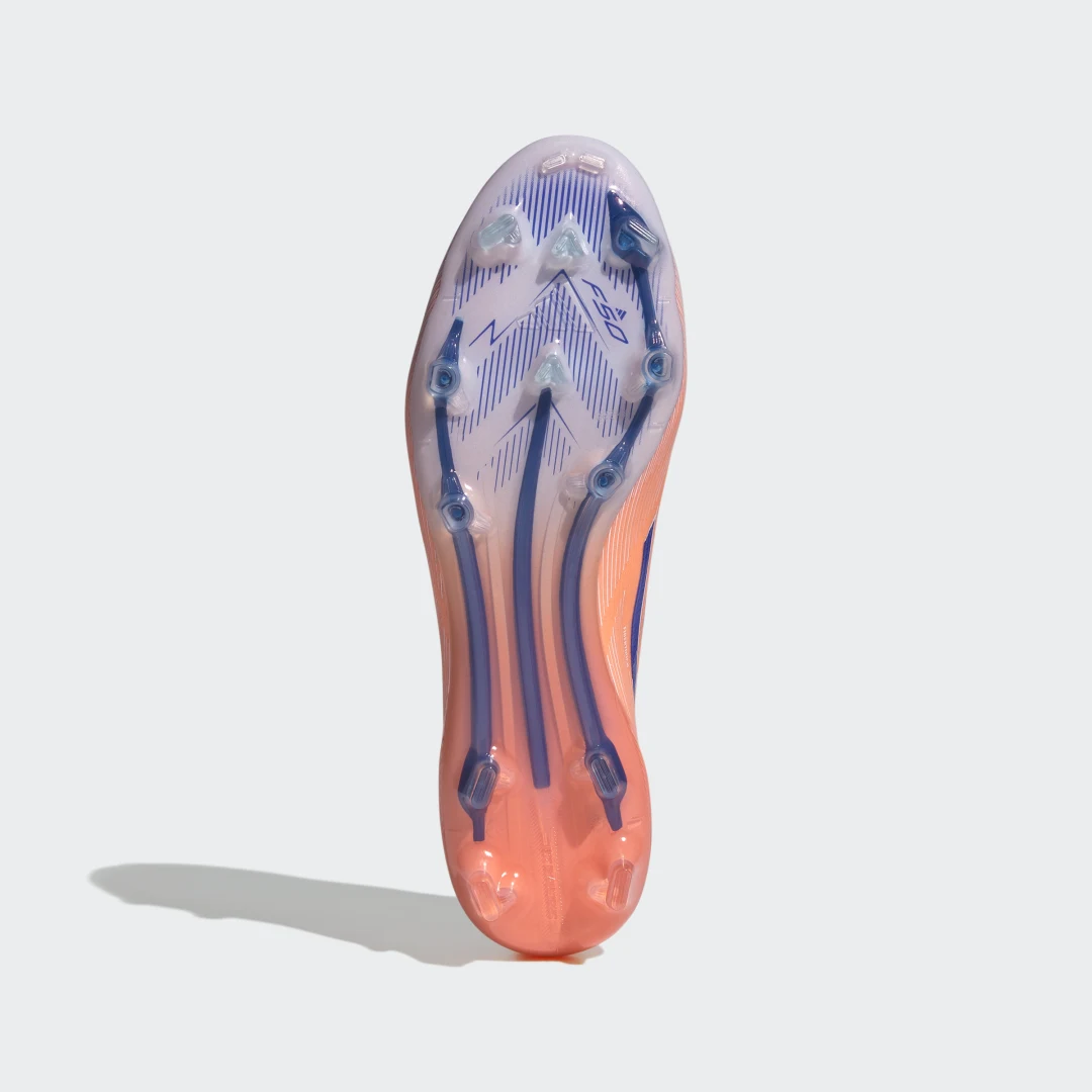 Thumbnail 3 de Adidas F50 Elite, bota de fútbol sin cordones para césped natural seco, naranja