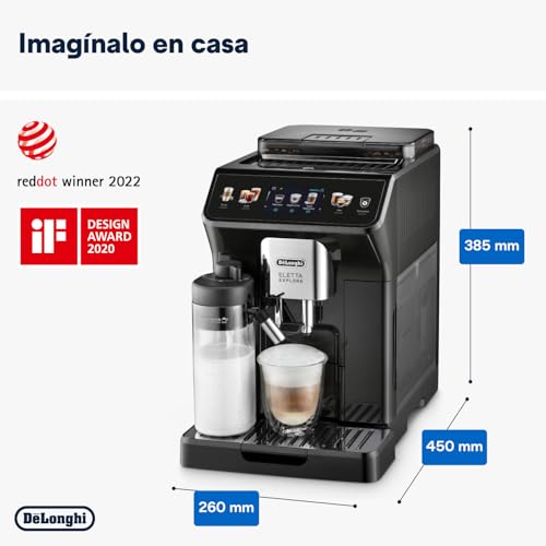 Thumbnail 7 de De’Longhi Eletta Explore Machine à café avec mousseur, 50 boissons, écran tactile