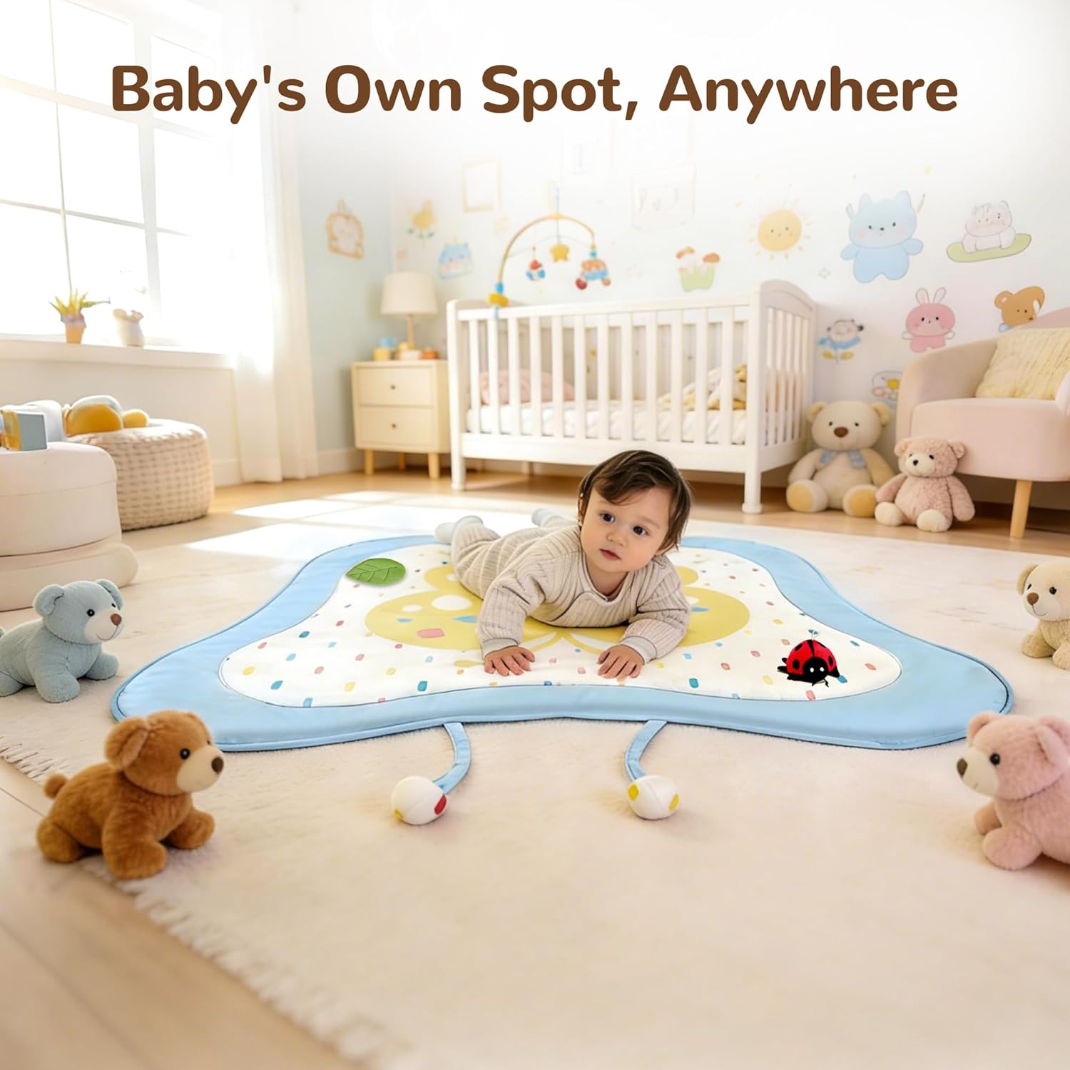 Detalle 2 de Pamo Babe Baby Play Gym, 8 Toys