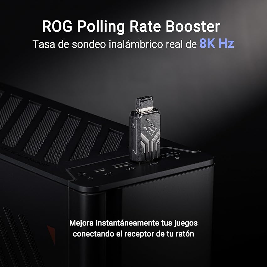 Thumbnail 6 de ASUS ROG Harpe II Ace ratón gaming inalámbrico 48 g, sensor AimPoint Pro 42K, 5 botones