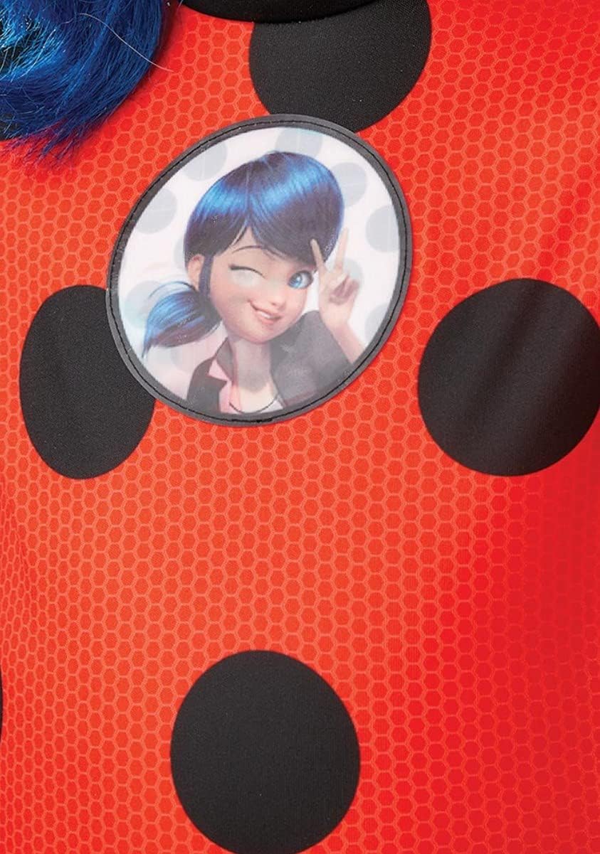 Detalle de RUBIE'S I-300778M Tikki Ladybug-kostuum 5-6 jaar met masker