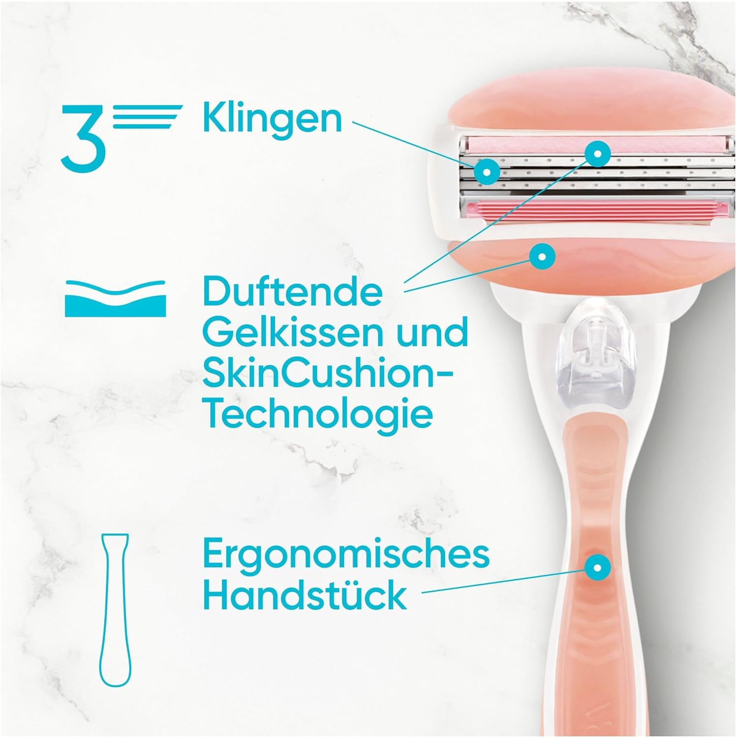 Thumbnail 2 de Gillette Venus ComfortGlide Spa Breeze Damenrasierklingen 8er Pack