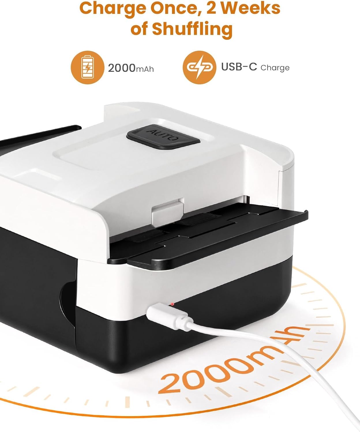 Detalle 2 de linkbolt Automatic Card Shuffler 2000mAh