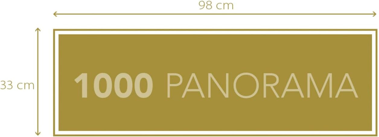 Thumbnail 6 de Clementoni Puzzle 1000 pezzi Panorama Disney Orchestra, con poster incluso (37067) da 98x33 cm