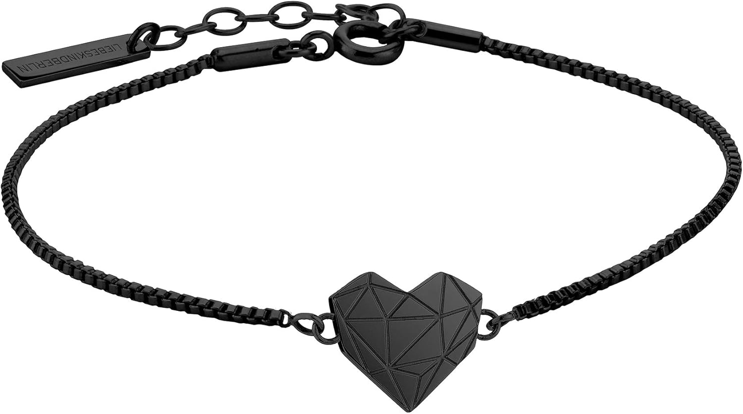 Thumbnail 6 de LIEBESKIND BERLIN Herz-Armband für Damen aus Edelstahl – mit Herzanhänger