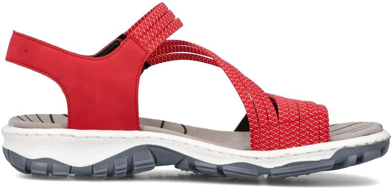Thumbnail 2 de Rieker Damen Klassische Sandalen 68871 – Bequeme Sandalen mit weicher Decksohle