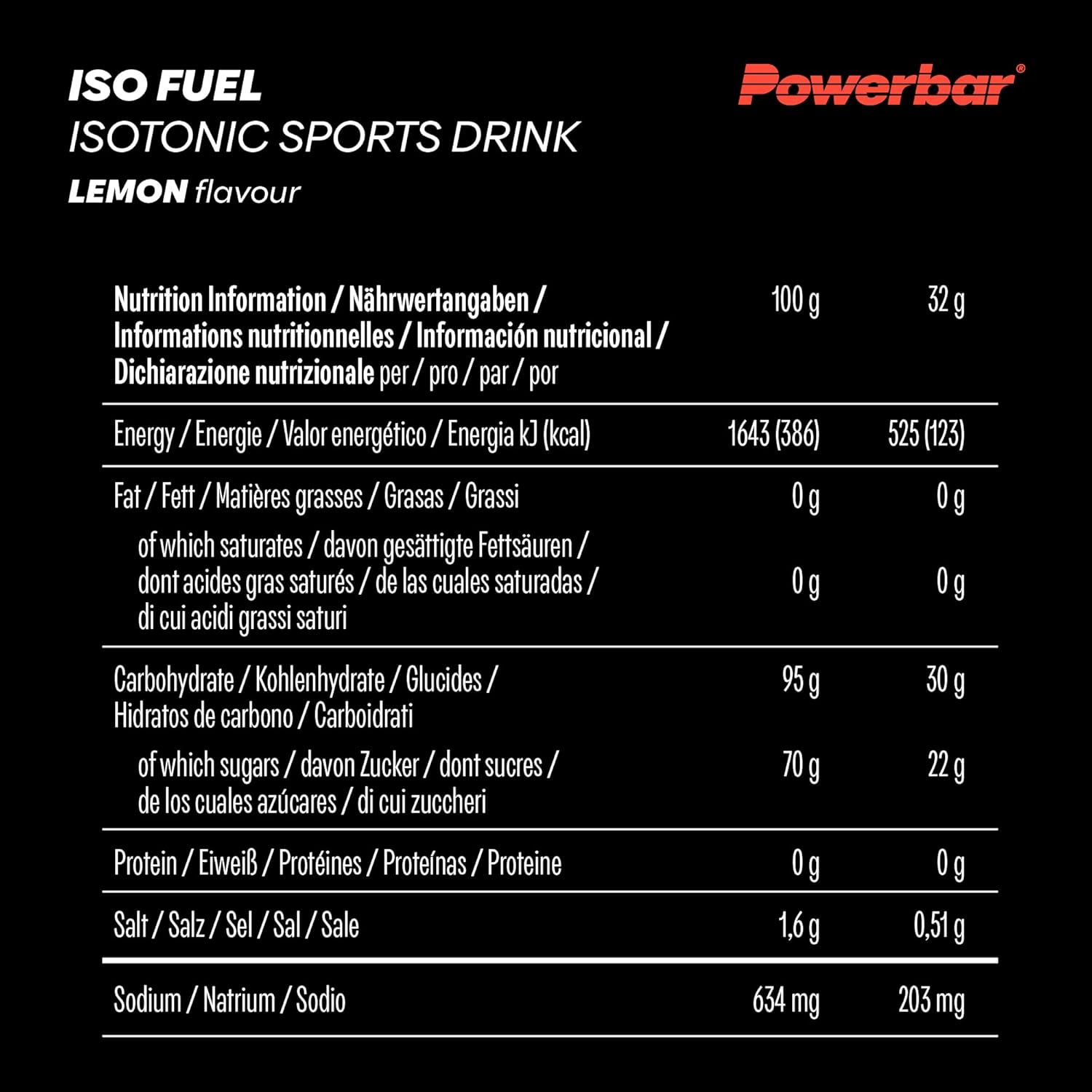 Thumbnail 5 de Powerbar Black Line Iso Fuel 30 Bebida Isotónica Limón 🍋
