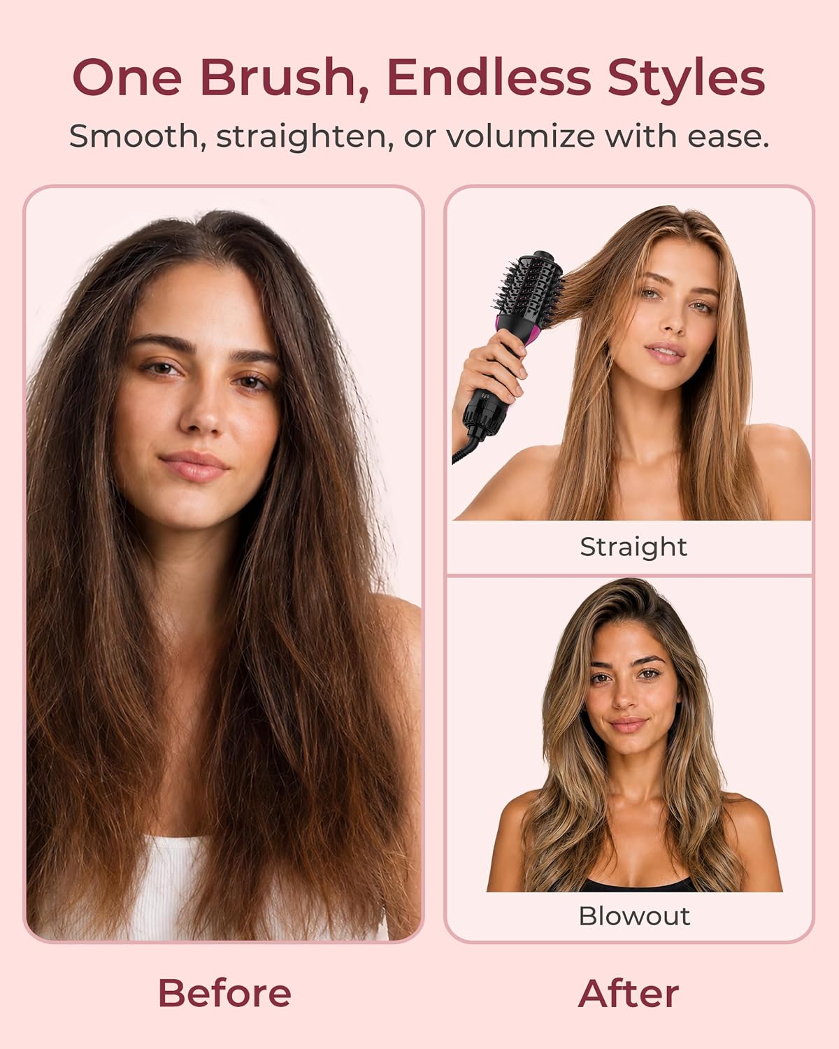 Thumbnail 6 de Umeely Mini Hair Dryer Brush