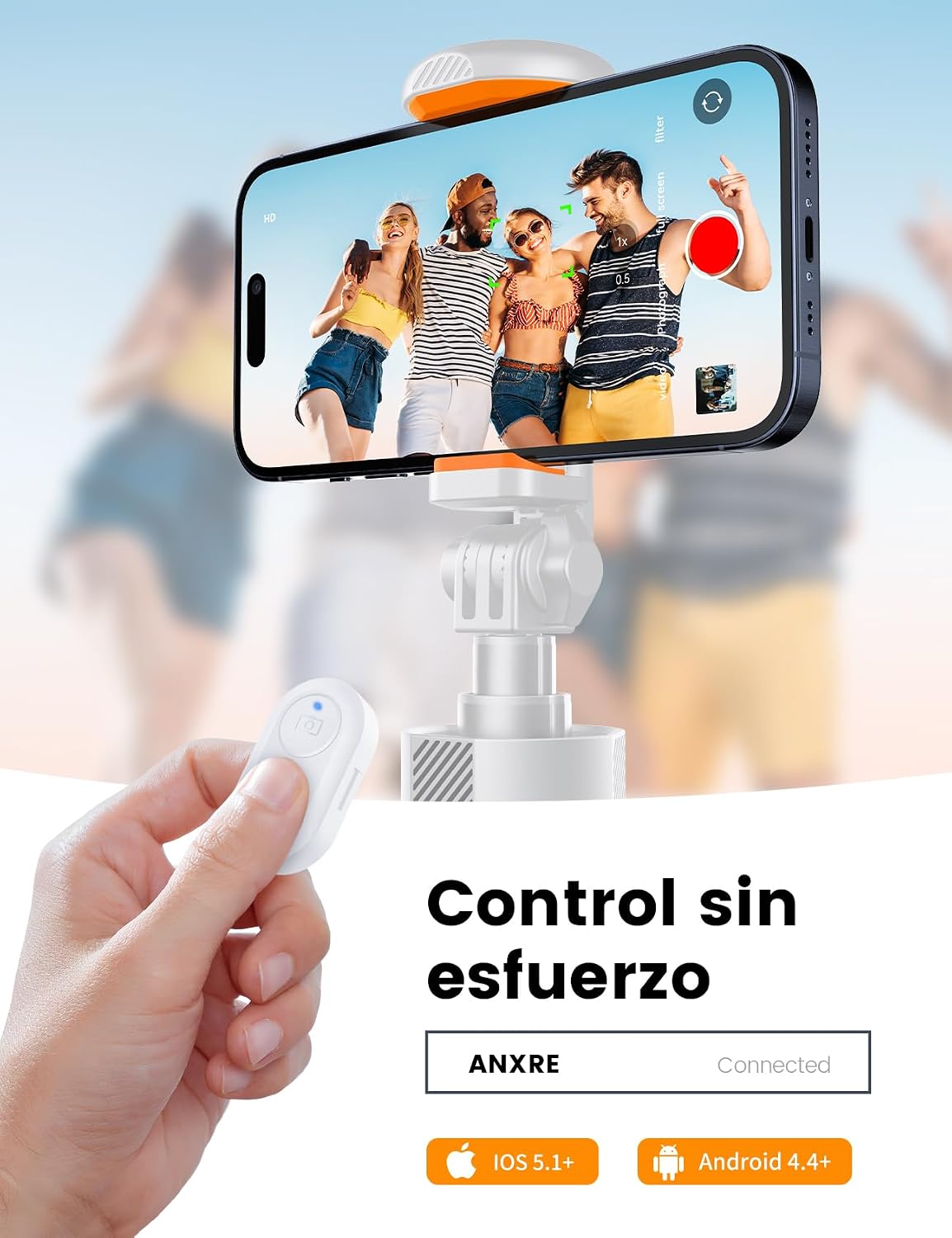Thumbnail 5 de ANXRE NT79 Trípode palo selfie 180cm