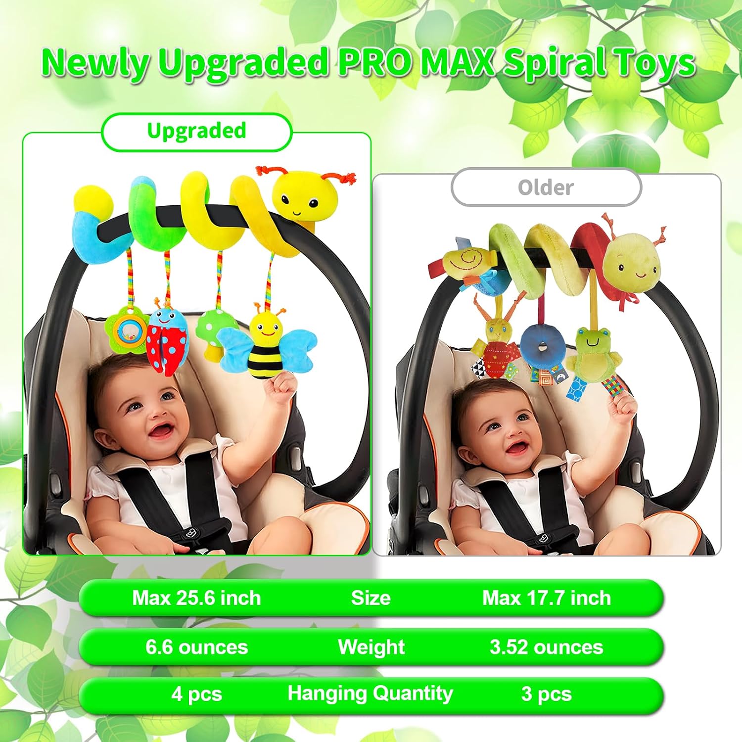 Thumbnail 1 de FPVERA Car Seat Toys 25.6 in baby play
