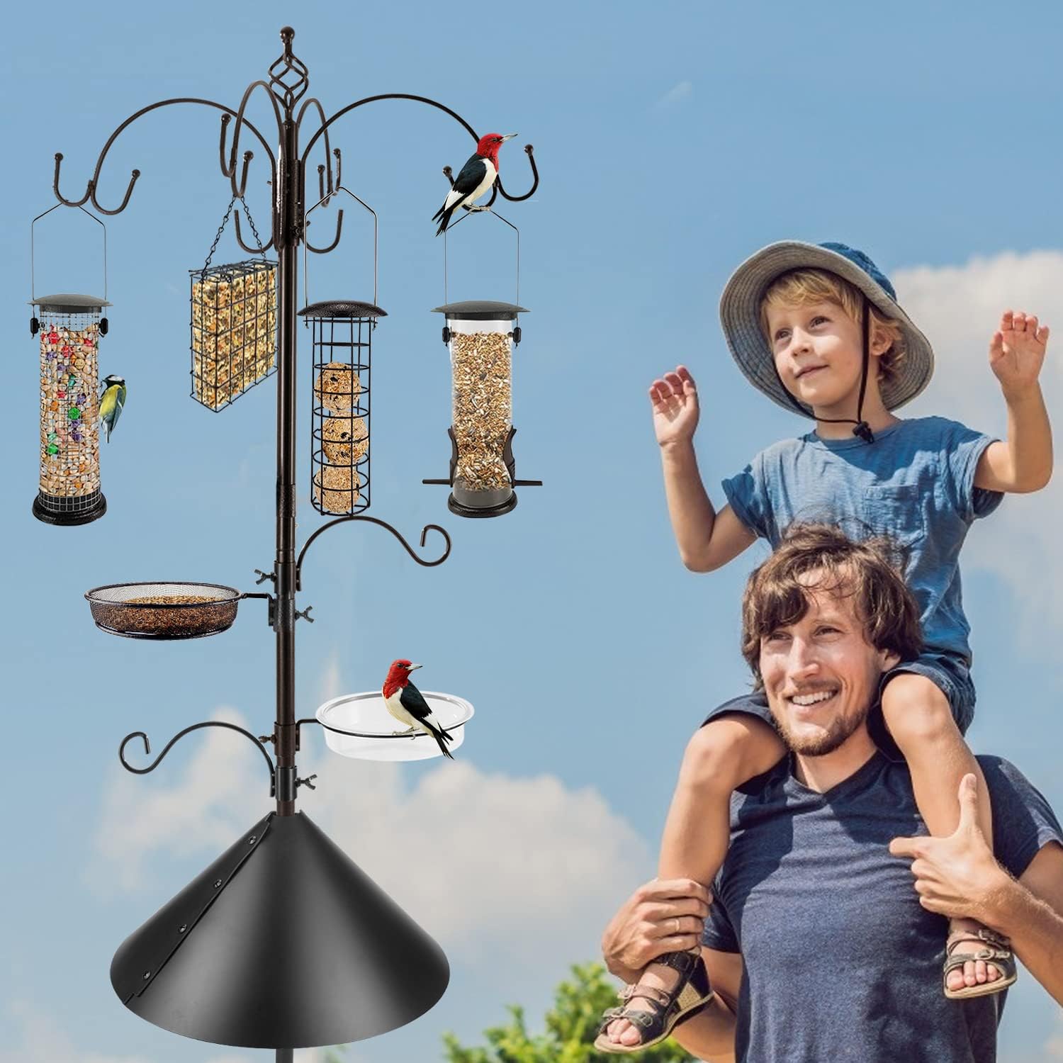 Thumbnail 6 de Bird feeding station kit 238.8cm pole