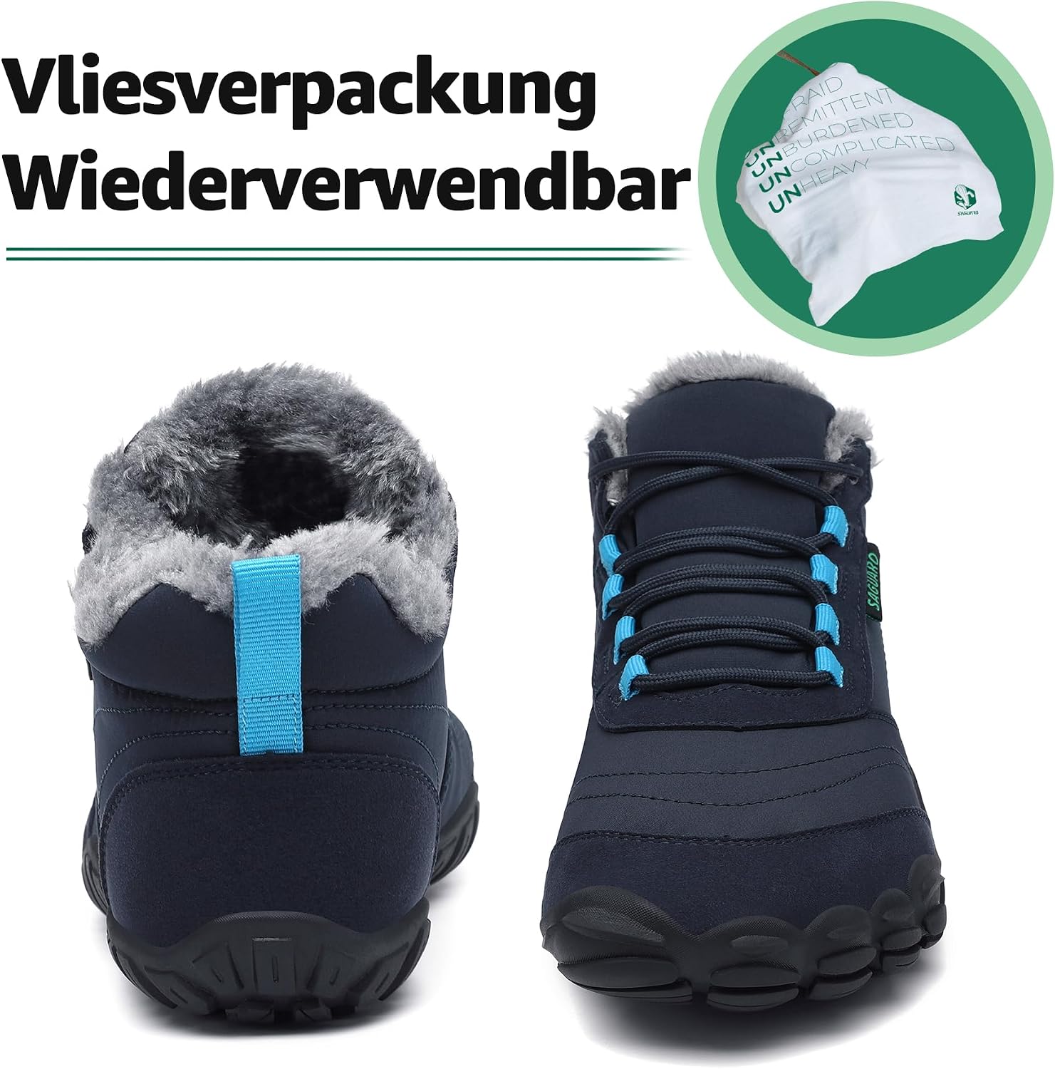 Thumbnail 5 de SAGUARO Winter Barfußschuhe 36-48