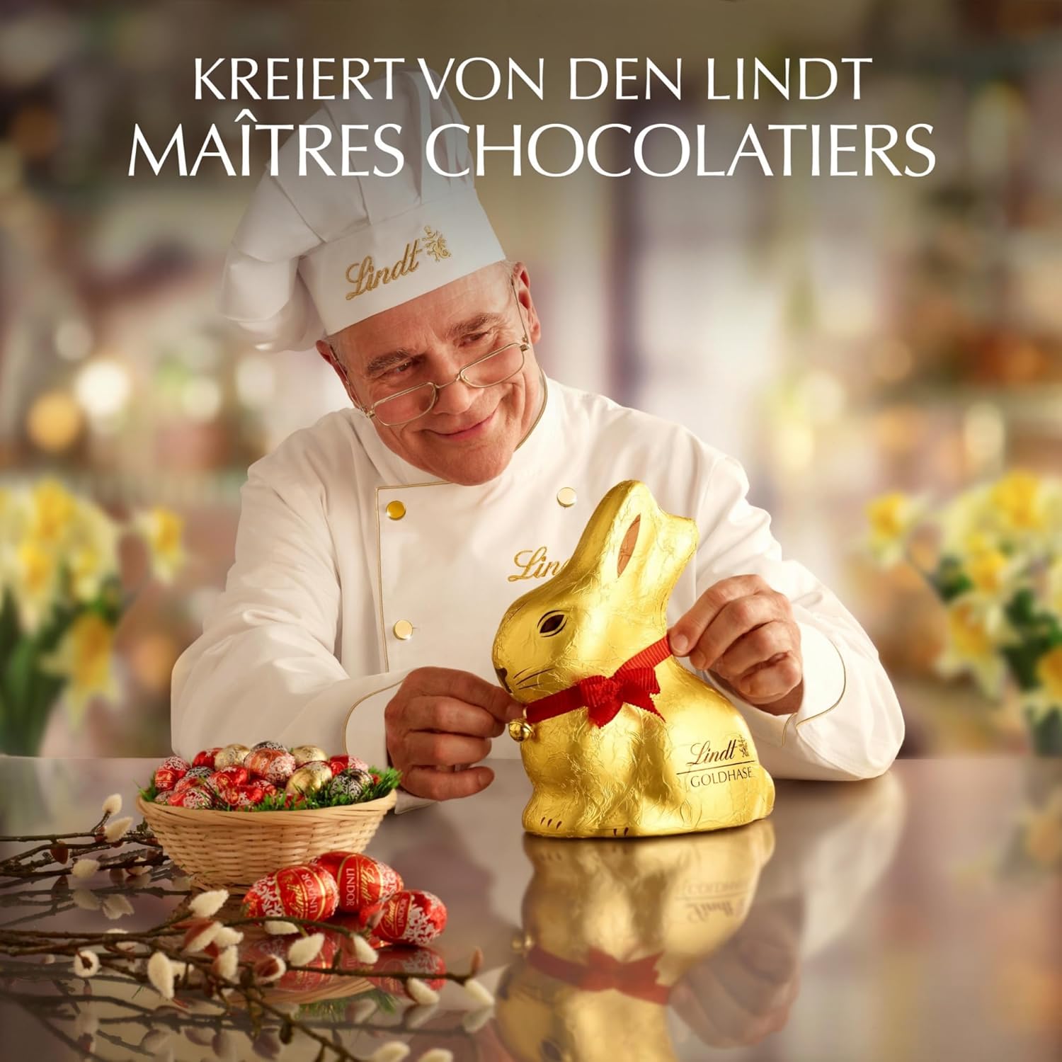 Detalle 2 de Mini Eier Schokolade Alpenvollmilch 5 x 180 g