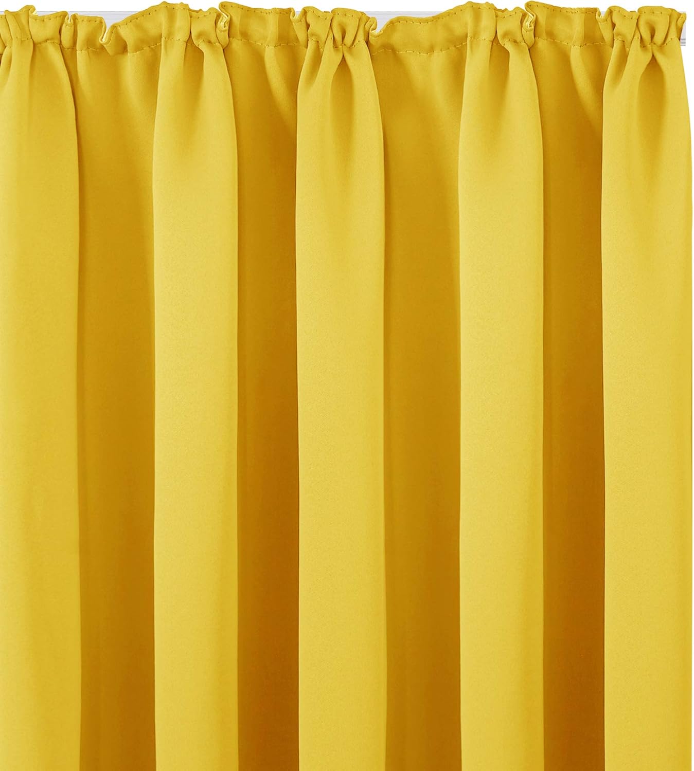 Thumbnail 7 de Deconovo Cortinas Térmicas Opacas Amarillo Mostaza 🪟
