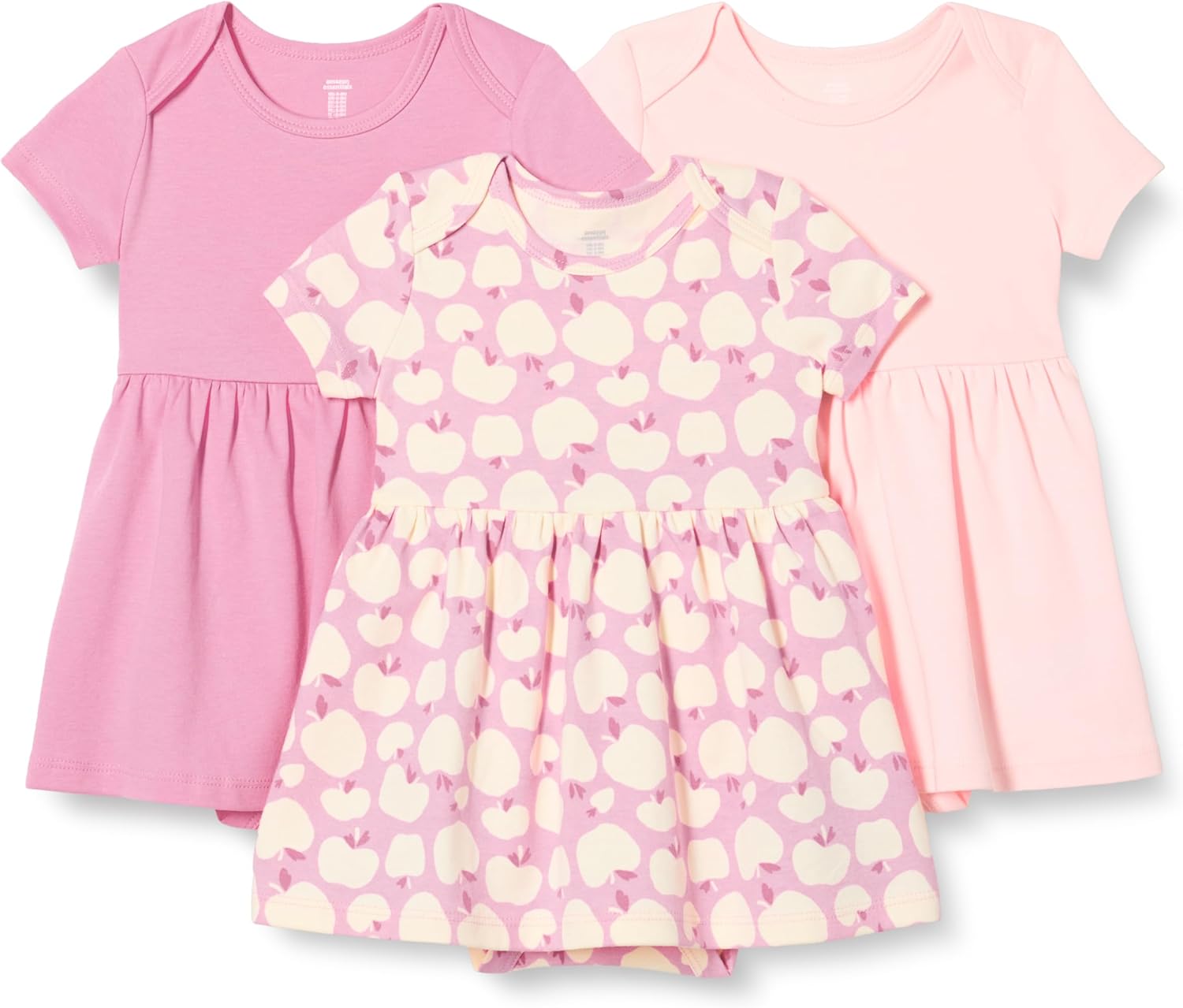 Thumbnail 6 de Amazon Essentials Bébé Fille Robe Body à Manches Courtes — robe-petit body coton léger, encolure sans étiquette