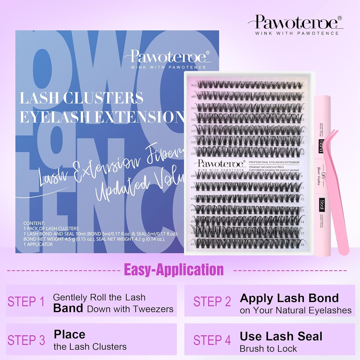 Thumbnail 6 de Pawotence Lash Extension Kit 280pcs 💄
