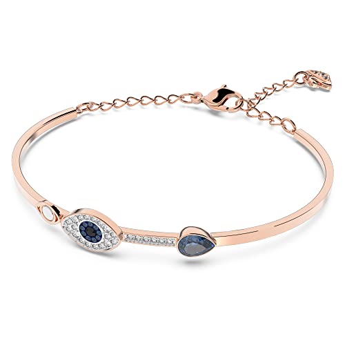 Detalle 2 de Brazalete Symbolica de Swarovski: Ojo turco azul con acabado mixto