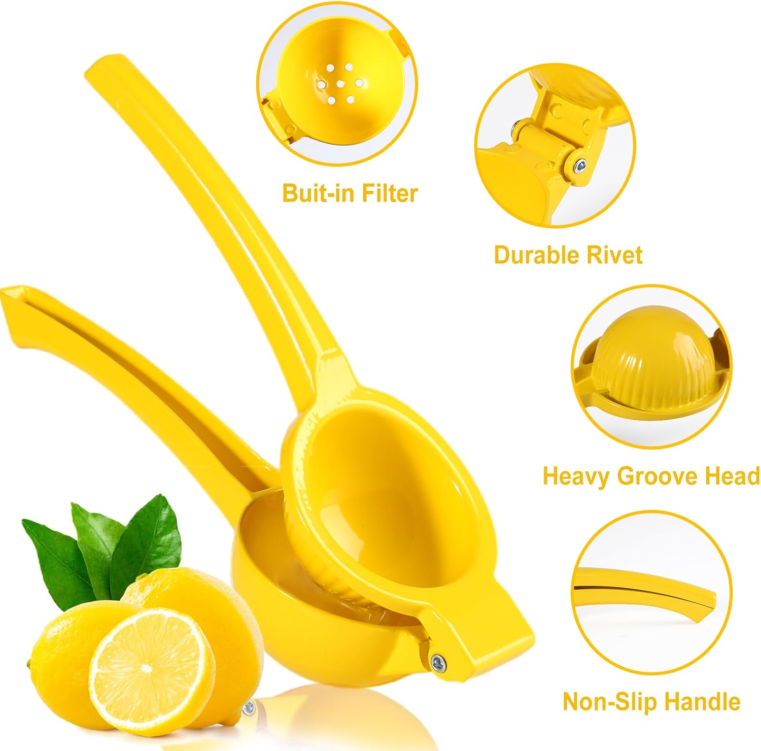 Thumbnail 4 de TEZZ Manual Citrus Juicer, Aluminum Alloy