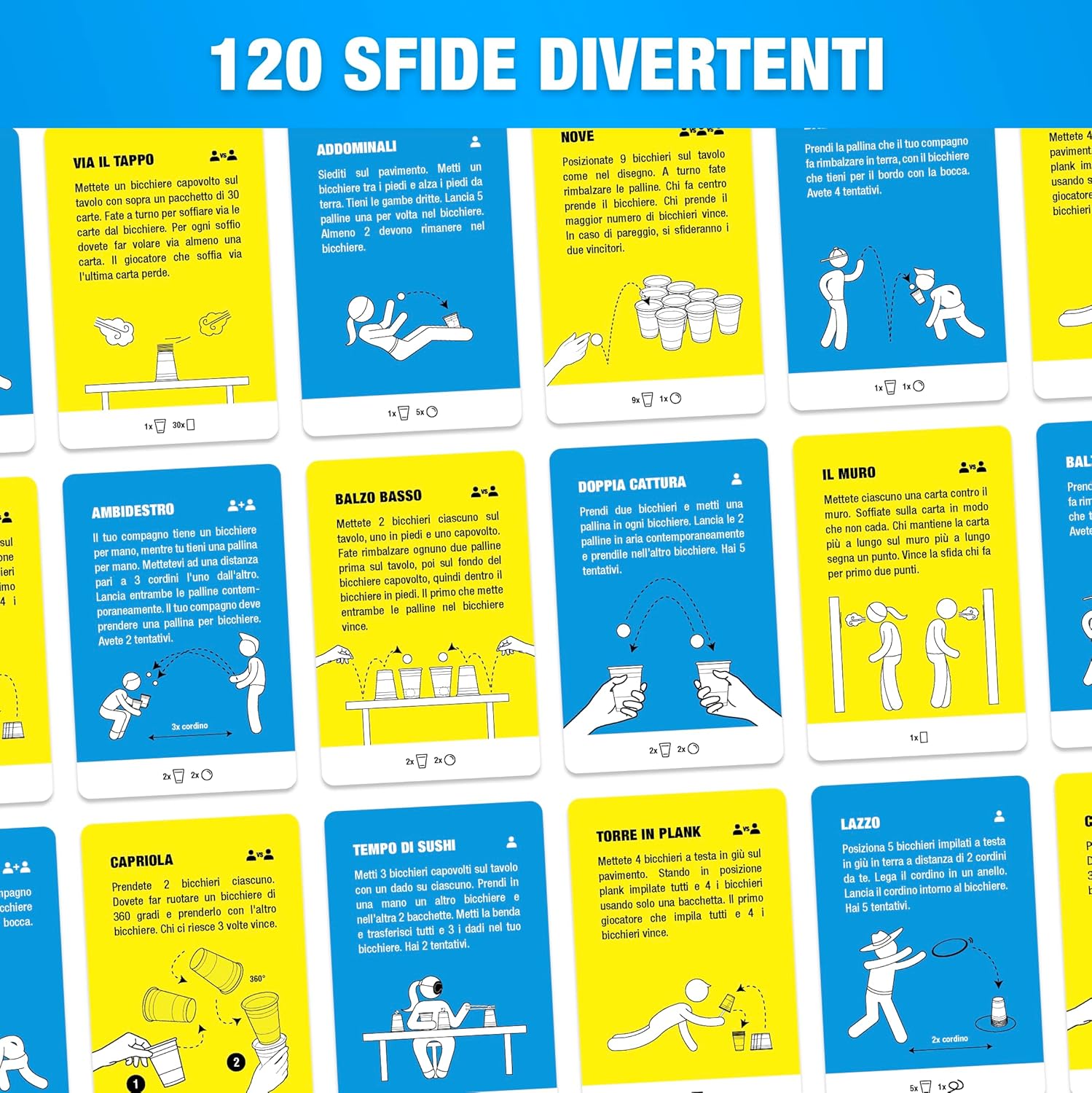 Thumbnail 3 de The World Game Super Skills Italiano – Gioco d'Azione: sfide varie per serate in famiglia