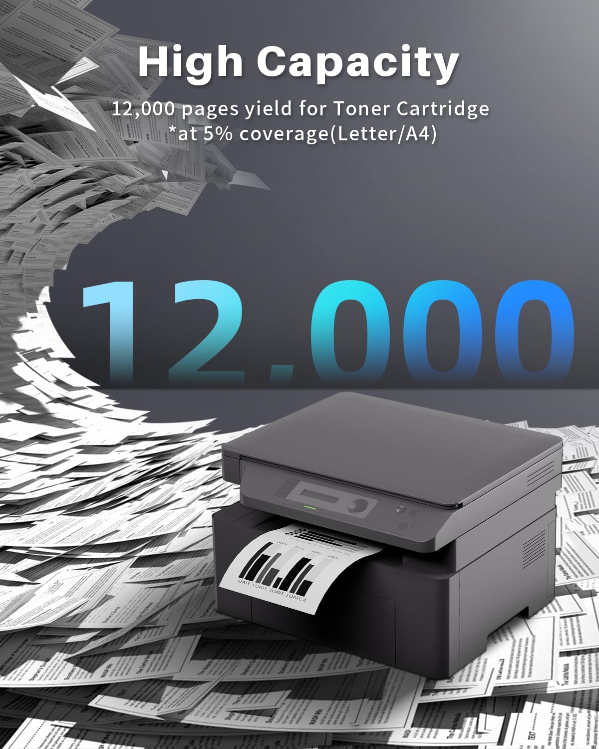 Detalle 2 de INK4U DR2400 tamburo compatibile per Brother (DR-2400) per MFC-L e HL-L