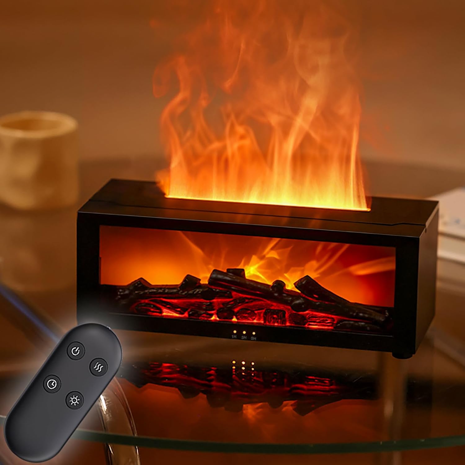 Holwim Fireplace Essential Oil Diffuser