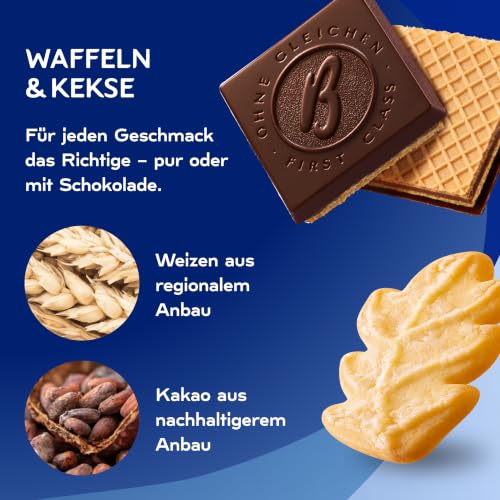 Detalle 2 de Bahlsen Süßes Dreierlei: Keksmischung Deloba, Chokini & Hit (ca. 150 Stück)